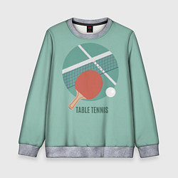 Детский свитшот TABLE TENNIS Теннис