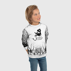 Свитшот детский DISENCHANTMENT LUCI, цвет: 3D-белый — фото 2