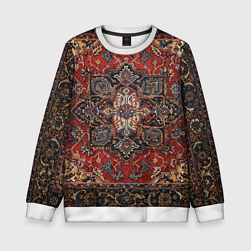 Детский свитшот КОВЁР ПАЛАС / 3D-Белый – фото 1