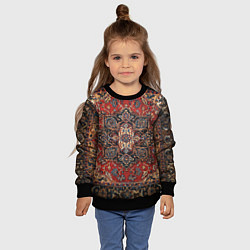 Свитшот детский КОВЁР ПАЛАС, цвет: 3D-черный — фото 2