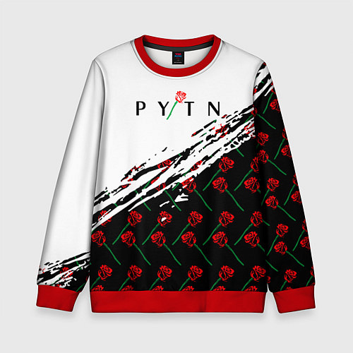 Детский свитшот Payton Moormeie PYTN X ROSE / 3D-Красный – фото 1