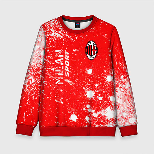 Детский свитшот AC MILAN AC Milan Sport Арт / 3D-Красный – фото 1