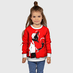 Свитшот детский Принц в маске Sky: Children Of The Light, цвет: 3D-белый — фото 2