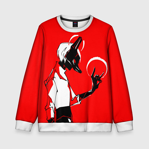 Детский свитшот Принц в маске Sky: Children Of The Light / 3D-Белый – фото 1