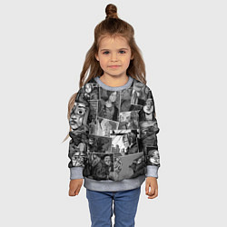Свитшот детский The last of us comix, цвет: 3D-меланж — фото 2
