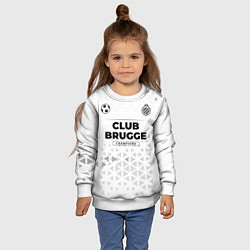 Свитшот детский Club Brugge Champions Униформа, цвет: 3D-белый — фото 2