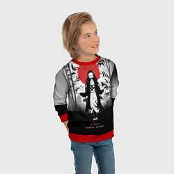 Свитшот детский KAMADO NEZUKO, цвет: 3D-красный — фото 2