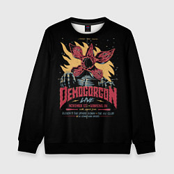 Детский свитшот Stranger Things Demogorgon