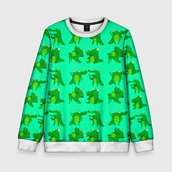 Детский свитшот FUNNY CROCODILES