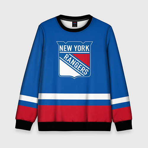 Детский свитшот New York Rangers Панарин / 3D-Черный – фото 1