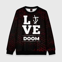 Детский свитшот Doom Love Классика