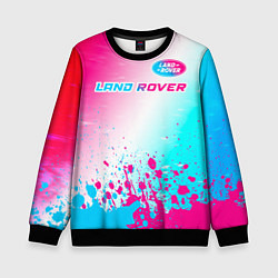 Детский свитшот Land Rover Neon Gradient