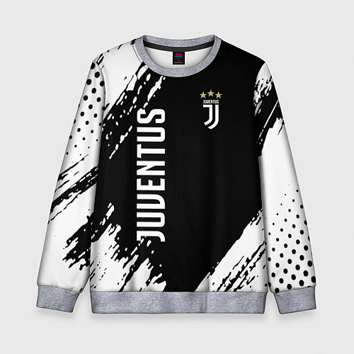 Детский свитшот Fc juventus фс ювентус / 3D-Меланж – фото 1