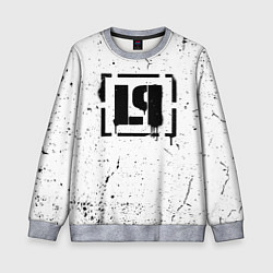 Детский свитшот Linkin Park брызги краски