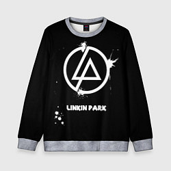 Детский свитшот Linkin Park логотип краской