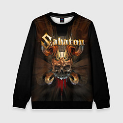 Детский свитшот SABATON САБАТОН SKULL