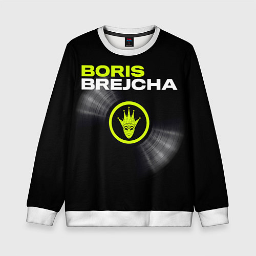 Детский свитшот Boris Brejcha / 3D-Белый – фото 1