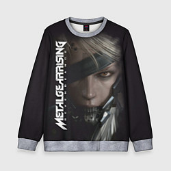 Детский свитшот Metal gear rising - Райден