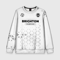 Детский свитшот Brighton Champions Униформа