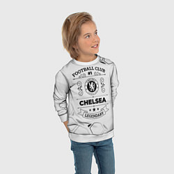 Свитшот детский Chelsea Football Club Number 1 Legendary, цвет: 3D-белый — фото 2