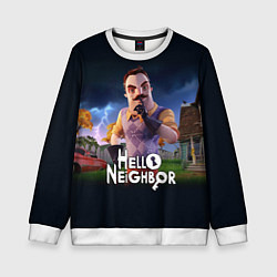 Детский свитшот Hello Neighbor игра Привет сосед