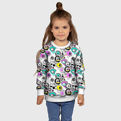 Свитшот детский Sport and fitness, цвет: 3D-белый — фото 2