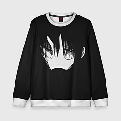 Детский свитшот Персонаж аниме взгляд