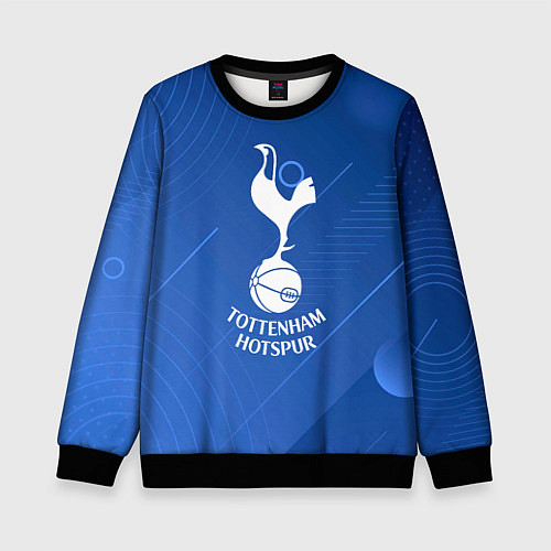 Детский свитшот Tottenham hotspur SPORT / 3D-Черный – фото 1