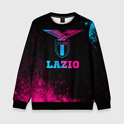 Свитшот детский Lazio - neon gradient, цвет: 3D-черный