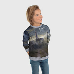 Свитшот детский STALKER Саркофаг, цвет: 3D-меланж — фото 2