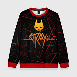 Детский свитшот Stray cat игра блуждающий кот