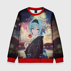 Детский свитшот Genshin Impact - Eula Inazuma