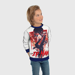 Свитшот детский Ип Ман - Ip Man, цвет: 3D-синий — фото 2