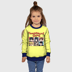 Свитшот детский Tomodachi Game: аниме, цвет: 3D-синий — фото 2