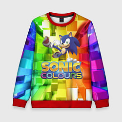 Детский свитшот Sonic Colours - Hedgehog - Video game