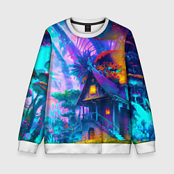 Детский свитшот Неоновая страна