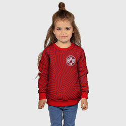 Свитшот детский Borussia отпечатки, цвет: 3D-красный — фото 2