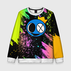 Детский свитшот Rainbow Friends: Blue