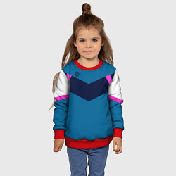 Свитшот детский FIRM в стиле 90х, цвет: 3D-красный — фото 2