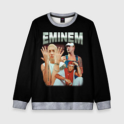 Свитшот детский Eminem Slim Shady, цвет: 3D-меланж