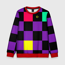 Свитшот детский FIRM прямо из 80х, цвет: 3D-красный