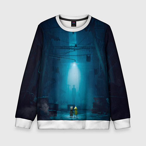 Детский свитшот Little Nightmare / 3D-Белый – фото 1