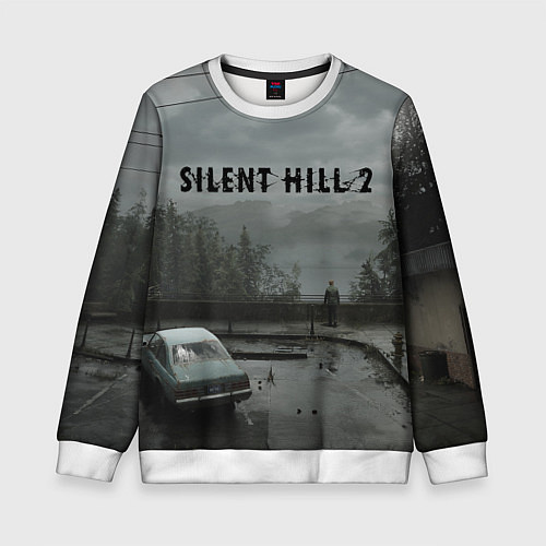 Детский свитшот Silent hill 2 remake / 3D-Белый – фото 1