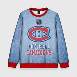 Свитшот детский Montreal Canadiens - NHL, цвет: 3D-красный