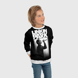 Свитшот детский LP Chester, цвет: 3D-белый — фото 2