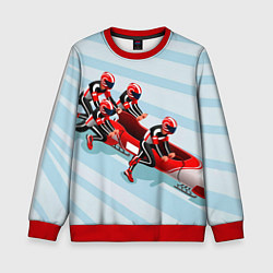 Детский свитшот Берем разгон! Бобслей