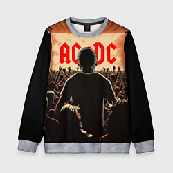 Свитшот детский На рок концерте, цвет: 3D-меланж