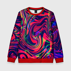 Детский свитшот Яркие волны