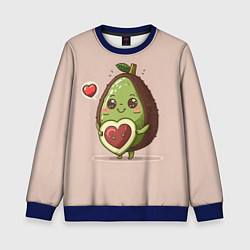 Детский свитшот Влюбленный авокадо - парные