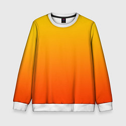 Свитшот детский Жаркий день, цвет: 3D-белый